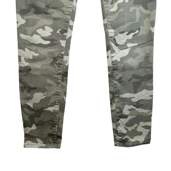 Gap 1969 Womens Camouflage Low Rise Always Skinny Zipper Pocket Jeans 27 Grunge - Picture 4 of 12